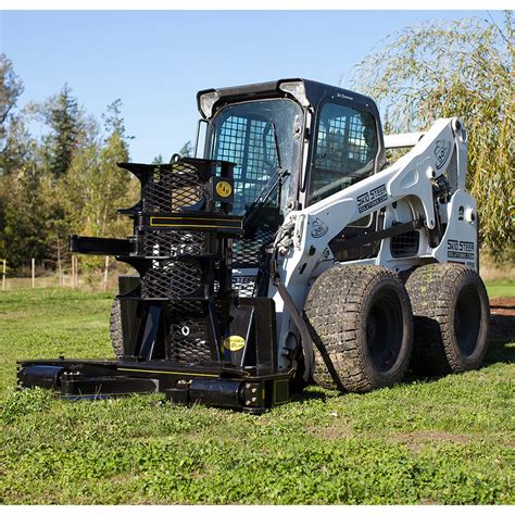 skid steer tree shaker|m&m skid steer tree shears.